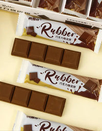 Chocolate Bar Shaped Eraser

