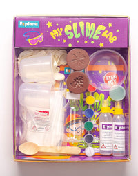 My Slime Lab (Learning & Educational DIY Activity Toy Kit

