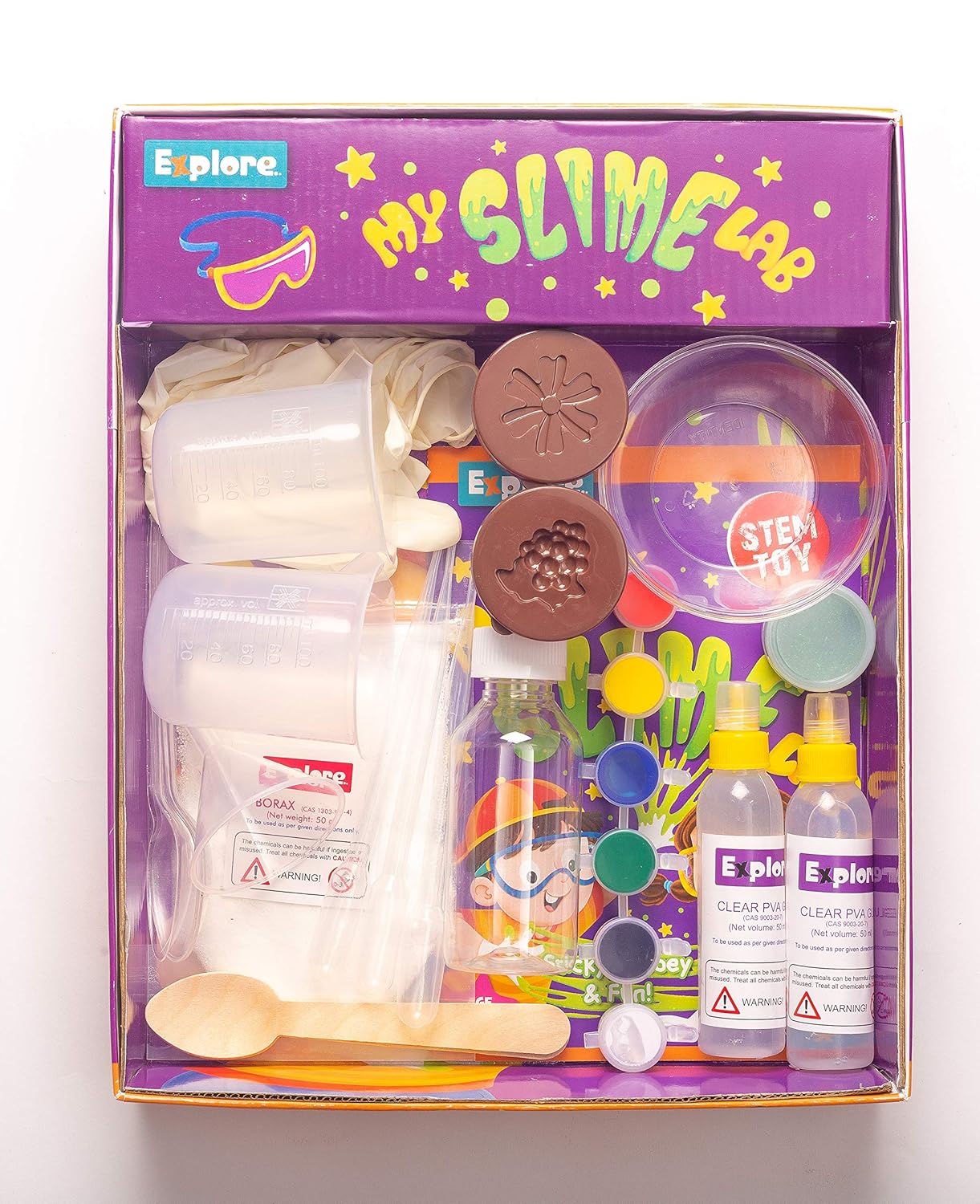 My Slime Lab (Learning & Educational DIY Activity Toy Kit