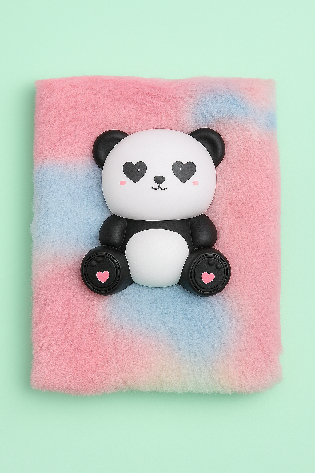 Furry Notebooks with 3D Cartoon Covers – Cute & Colorful Journals for Kids & Teens