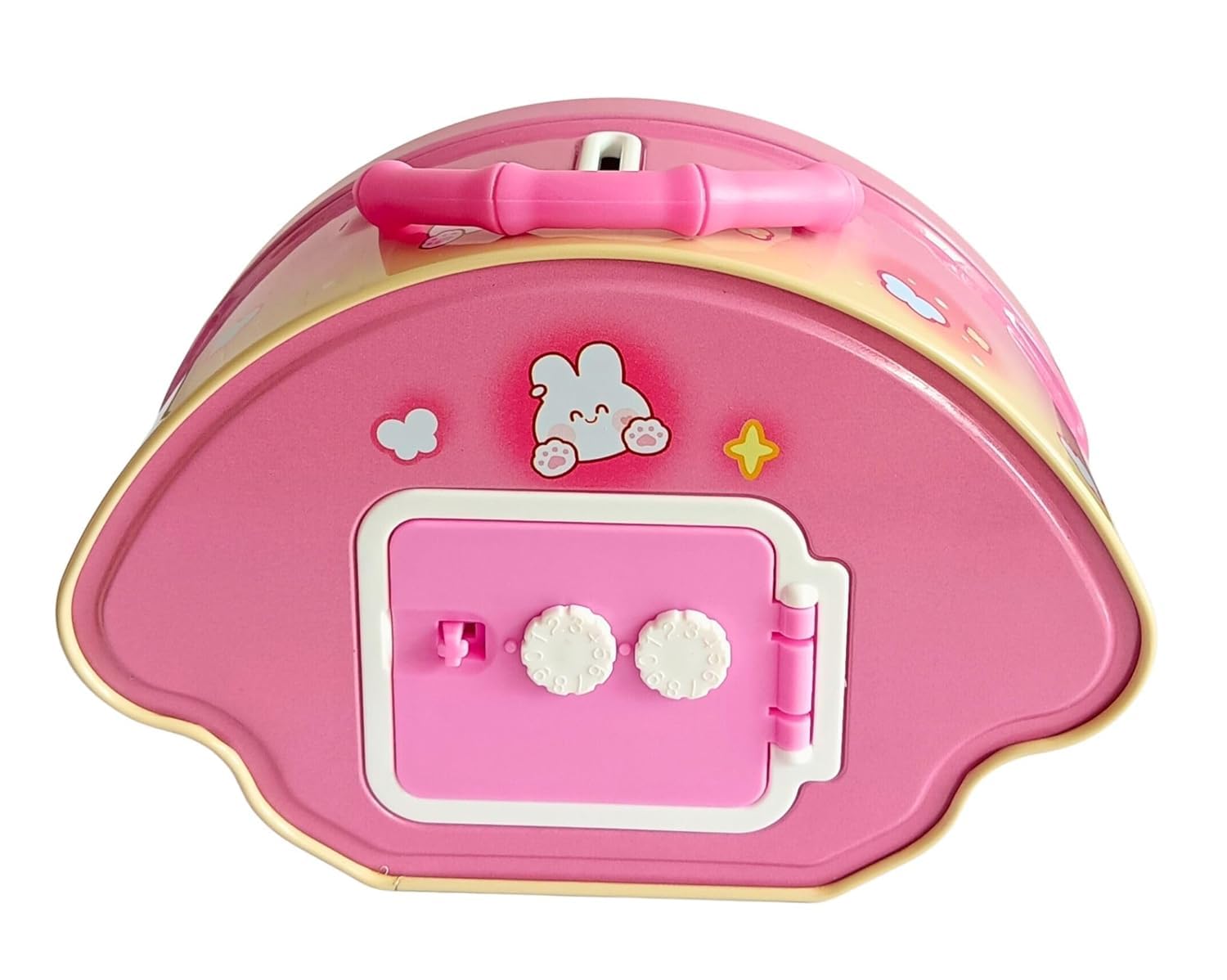 Cinnamoroll Themed Money Saving Tin Coin Bank with Password Lock