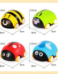 Two-Way Pull Back Insect-Themed Mini Racing Car Toy
