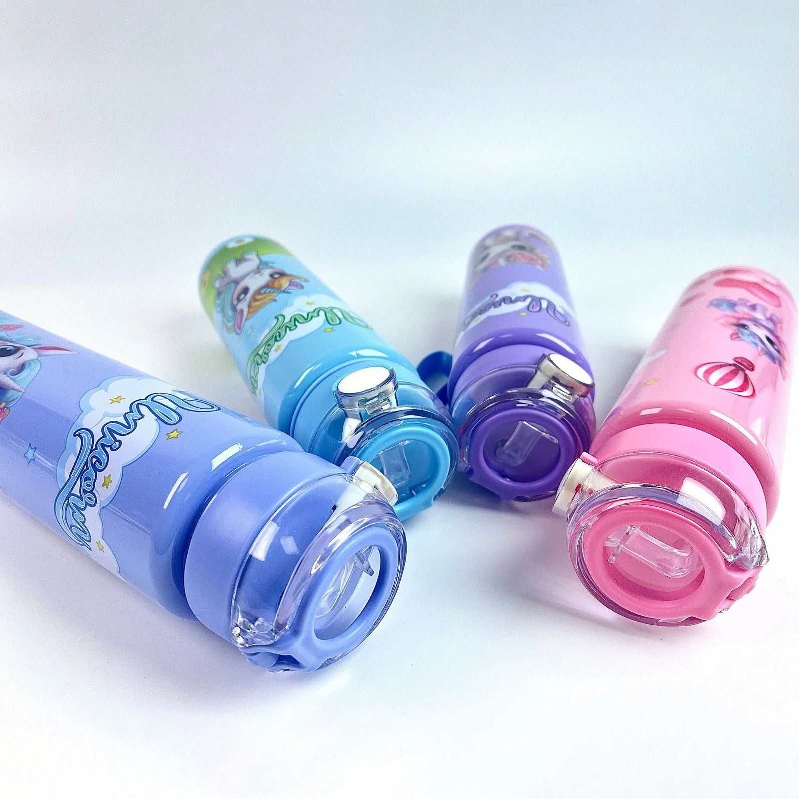 Unicorn Printed Kids Water Bottle – Leakproof & Stylish Sipper