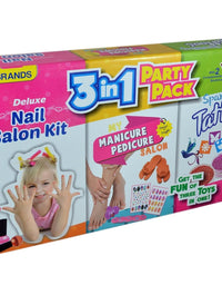 3 in 1 Party Pack Deluxe Nail Salon Kit
