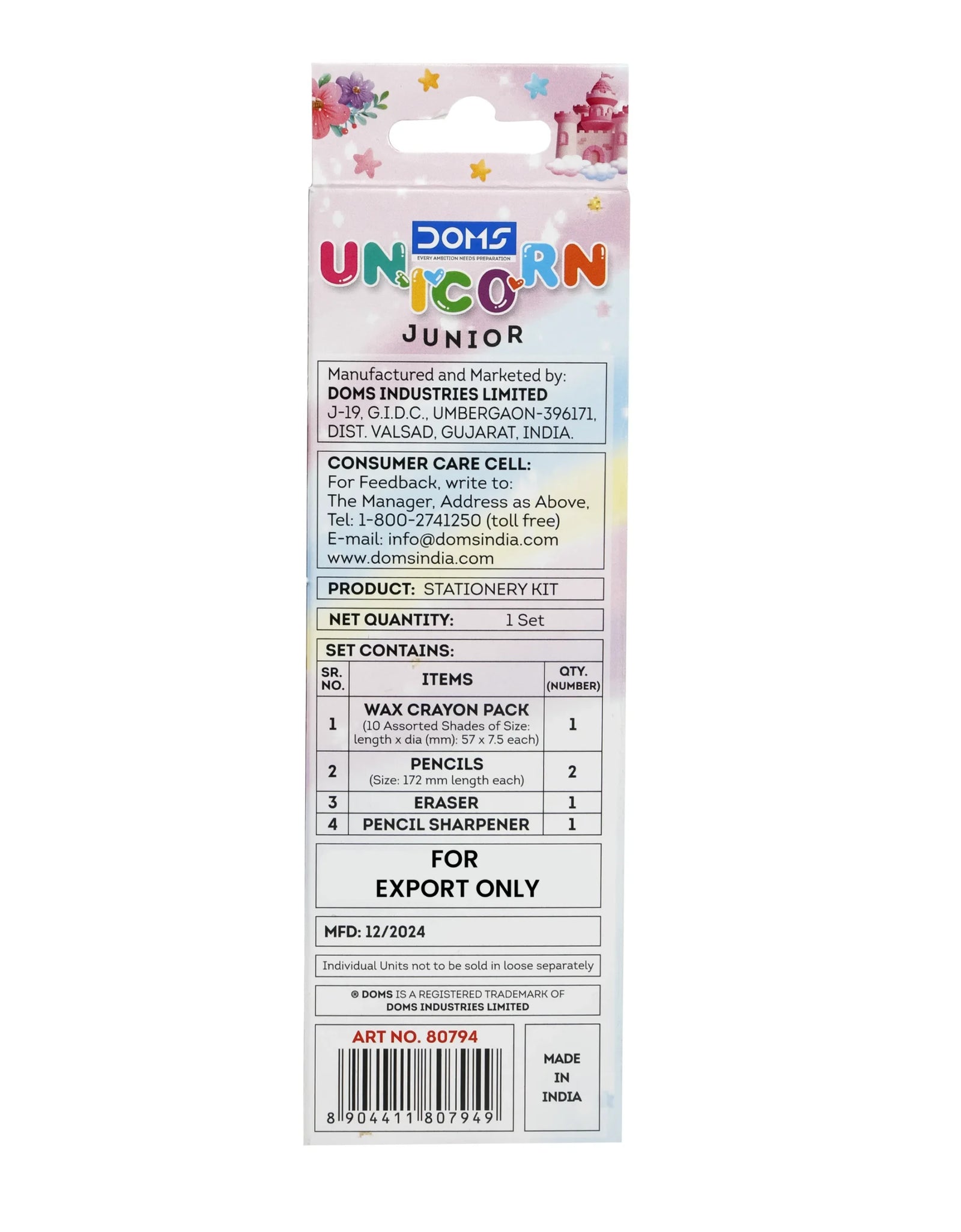 DOMS DOMS Speedz/Unicorn Jr. Kit