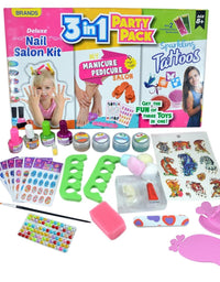 3 in 1 Party Pack Deluxe Nail Salon Kit
