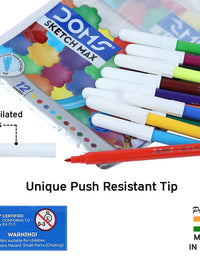 DOMS Watercolour Pens 12 Shades Mini
