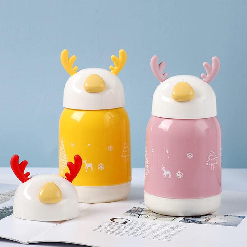 Small Premium Water Bottle Insulated Glass Bottle with Outer Plastic Cover