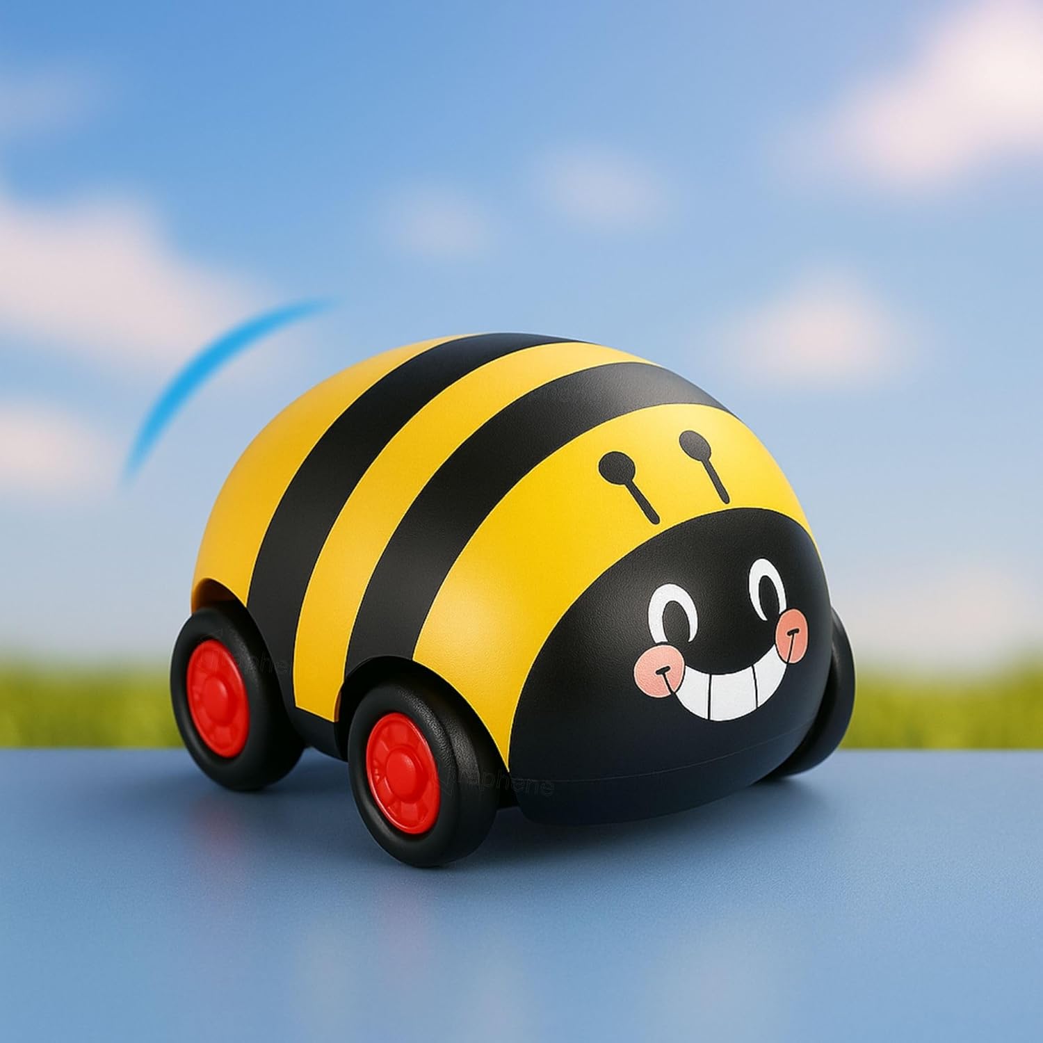 Two-Way Pull Back Insect-Themed Mini Racing Car Toy