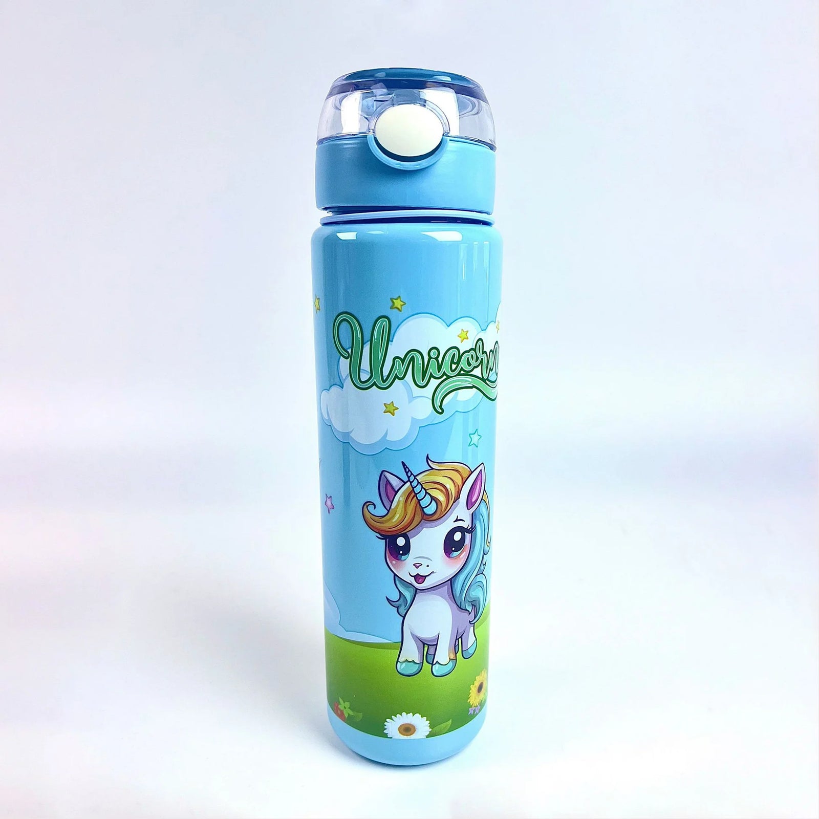 Unicorn Printed Kids Water Bottle – Leakproof & Stylish Sipper