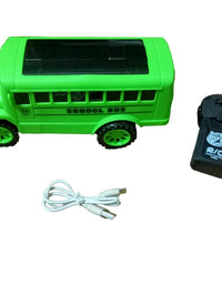 Remote Control School Bus Toy with Lights & Music
