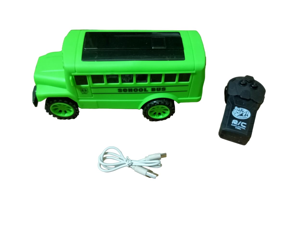 Remote Control School Bus Toy with Lights & Music