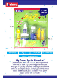 DIY Green Apple Slime Lab STEM Kit
