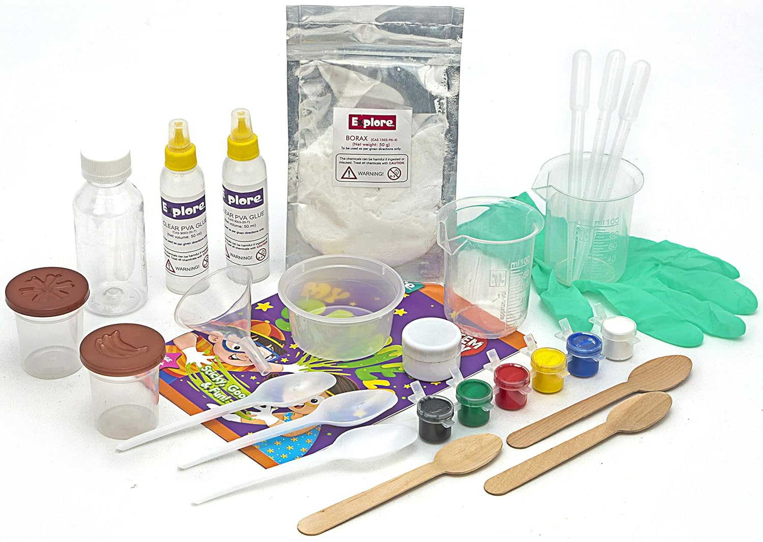 My Slime Lab (Learning & Educational DIY Activity Toy Kit