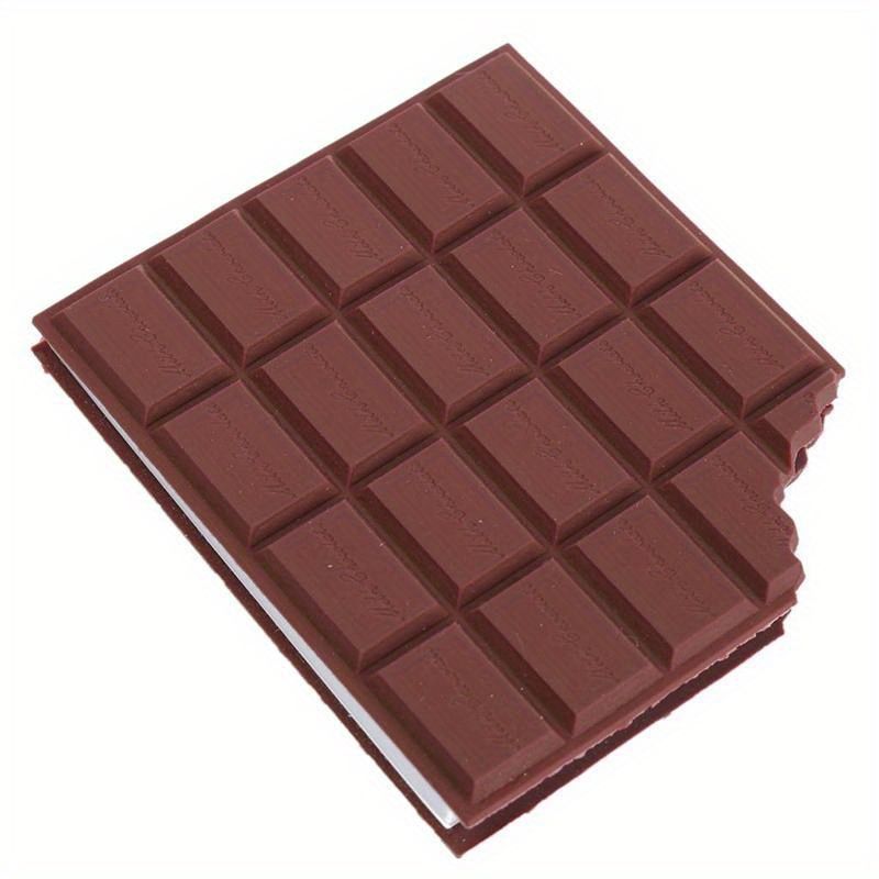 Mini Chocolate Memo Pad - Brown Notebook Stationery Notepad