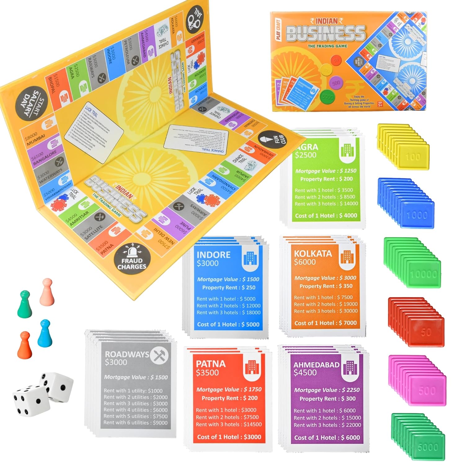 Indian Business Board Game