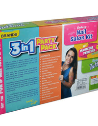 3 in 1 Party Pack Deluxe Nail Salon Kit
