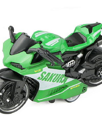 Sakura Motorcycle Die Cast Toy Set – Durable Metal Bike Model Collection for Kids and Collectors | OnlineSesasta.com
