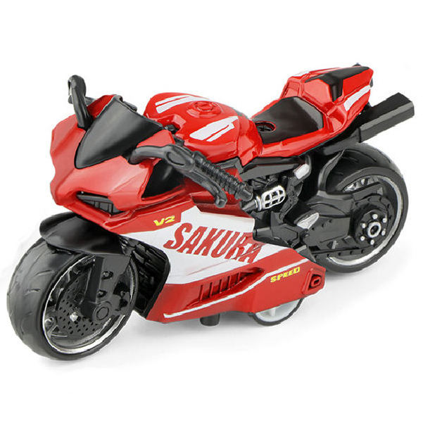 Sakura Motorcycle Die Cast Toy Set – Durable Metal Bike Model Collection for Kids and Collectors | OnlineSesasta.com
