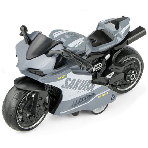 Sakura Motorcycle Die Cast Toy Set – Durable Metal Bike Model Collection for Kids and Collectors | OnlineSesasta.com