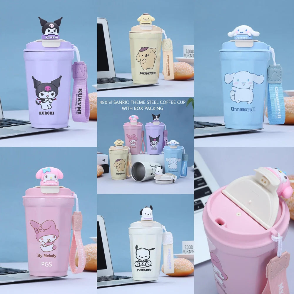 Hello Kitty & Friends Drinking Cup for School, Travel, and Outdoor Use