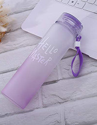 Hello Master Glass Water Bottle/Transparent Water Bottle
