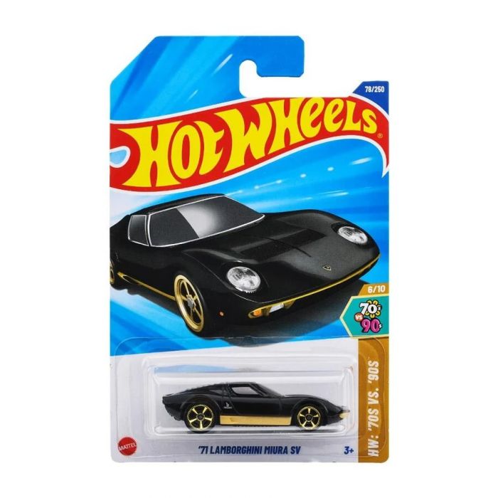 Hot Wheels ’71 Lamborghini Miura SV