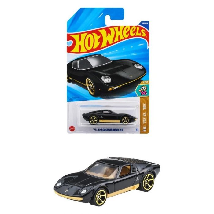 Hot Wheels ’71 Lamborghini Miura SV