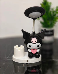 Kromi Pen Stand With Lamp (Color May Vary)
