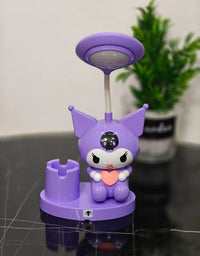 Kromi Pen Stand With Lamp (Color May Vary)
