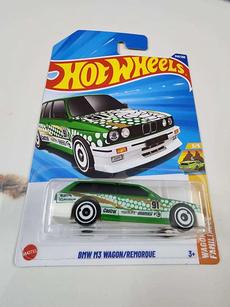 Hot Wheels Mainline 2025 : BMW M3 Wagon / Remorque