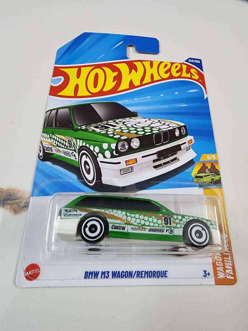 Hot Wheels Mainline 2025 : BMW M3 Wagon / Remorque