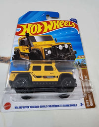 Hot Wheels Mainline 2025 : 15 Land rover defender double cab/ Vehicule a cabine double
