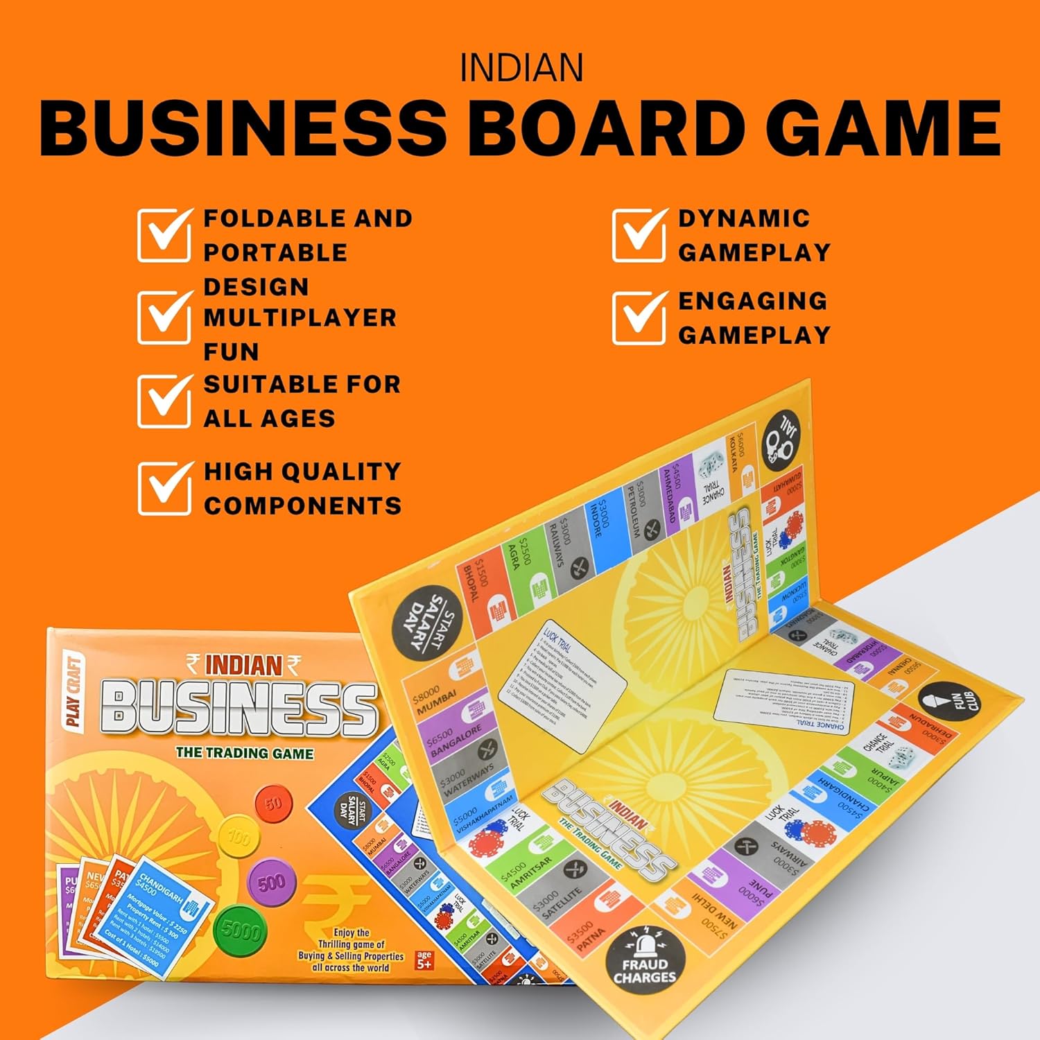 Indian Business Board Game