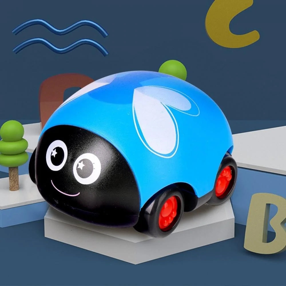 Two-Way Pull Back Insect-Themed Mini Racing Car Toy