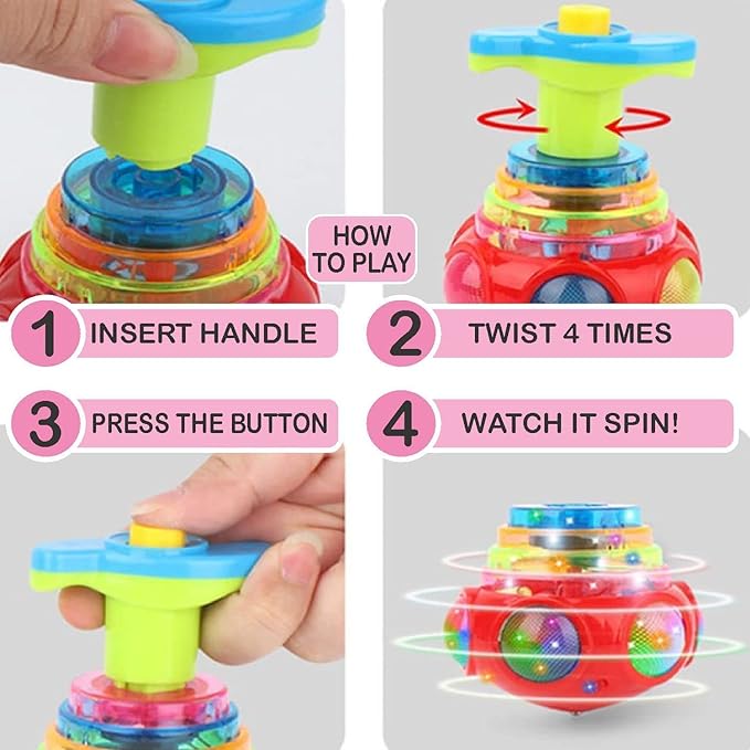 Magic Lattoo Toy for Kids | Colourful Fidget Spinner