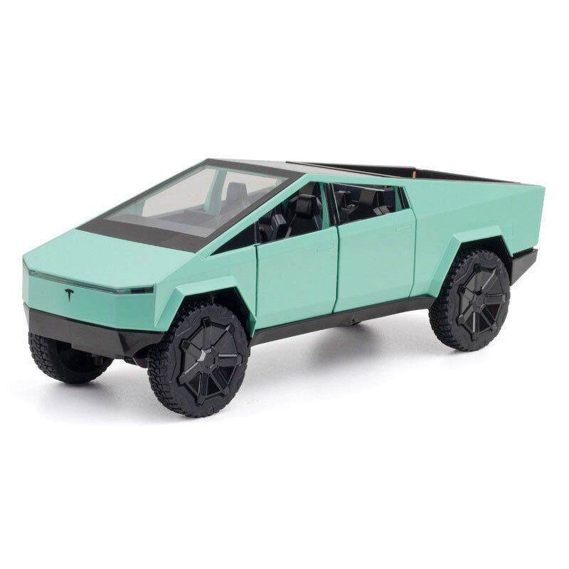 Tesla Cyber Truck with Openable Doors, Lights And Sound Music