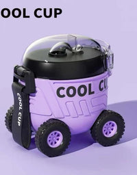 Leakproof Large Capacity Cool Car Water Bottle for Kids
