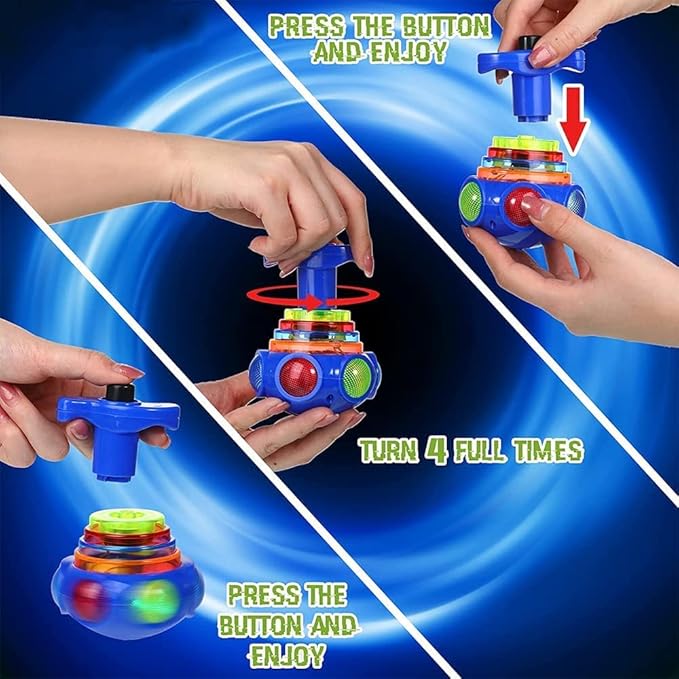 Magic Lattoo Toy for Kids | Colourful Fidget Spinner