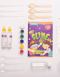 My Slime Lab (Learning & Educational DIY Activity Toy Kit
