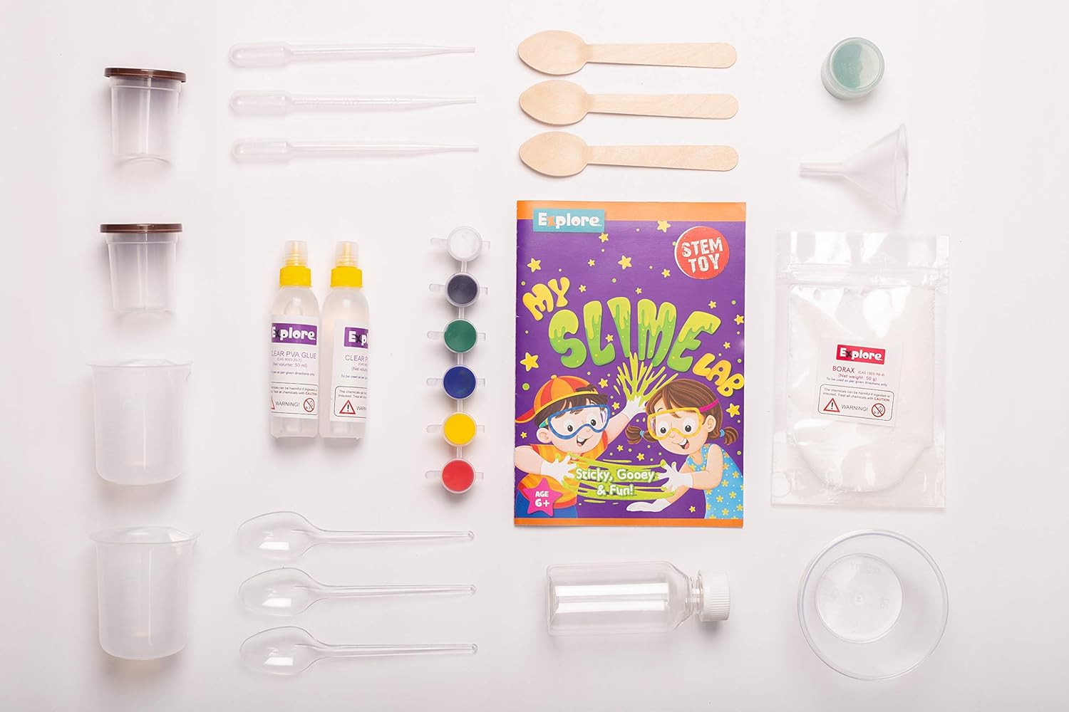 My Slime Lab (Learning & Educational DIY Activity Toy Kit