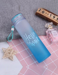 Hello Master Glass Water Bottle/Transparent Water Bottle
