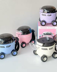 Leakproof Large Capacity Cool Car Water Bottle for Kids
