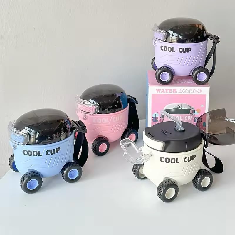 Leakproof Large Capacity Cool Car Water Bottle for Kids