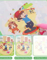 Magical Water Drawing Book – Fun and Safe Learning Toy for Kids (Size13*19cm)
