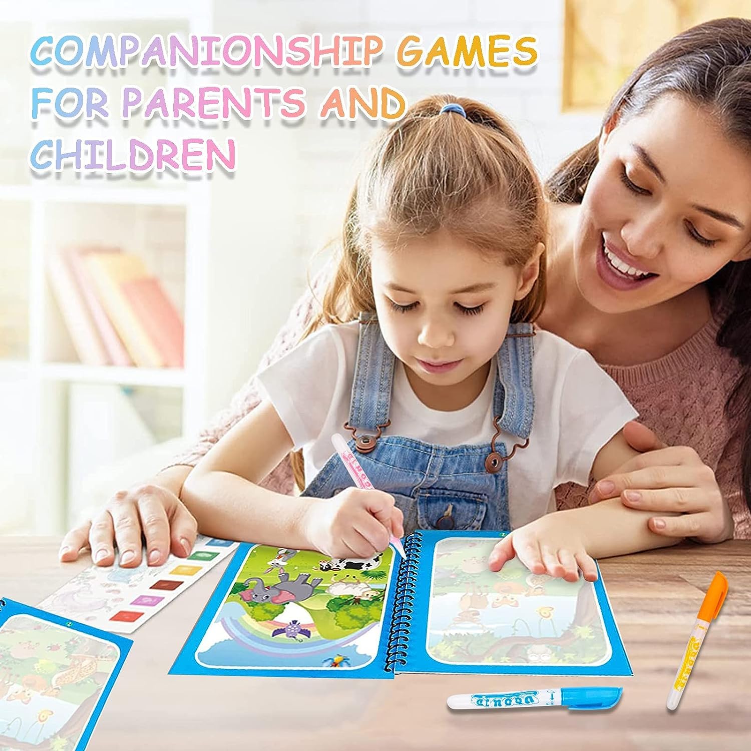 Magical Water Drawing Book – Fun and Safe Learning Toy for Kids (Size13*19cm)