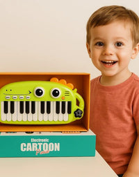Musical Piano Toy – 24 Keys Mini Cartoon Piano for Babies and Toddlers, Fun Educational Music Toy | OnlineSesasta.com
