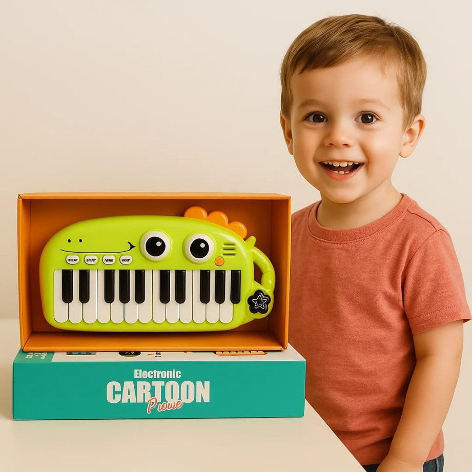 Musical Piano Toy – 24 Keys Mini Cartoon Piano for Babies and Toddlers, Fun Educational Music Toy | OnlineSesasta.com
