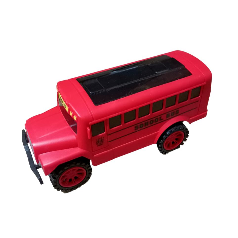 Remote Control School Bus Toy with Lights & Music