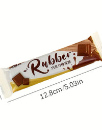 Chocolate Bar Shaped Eraser
